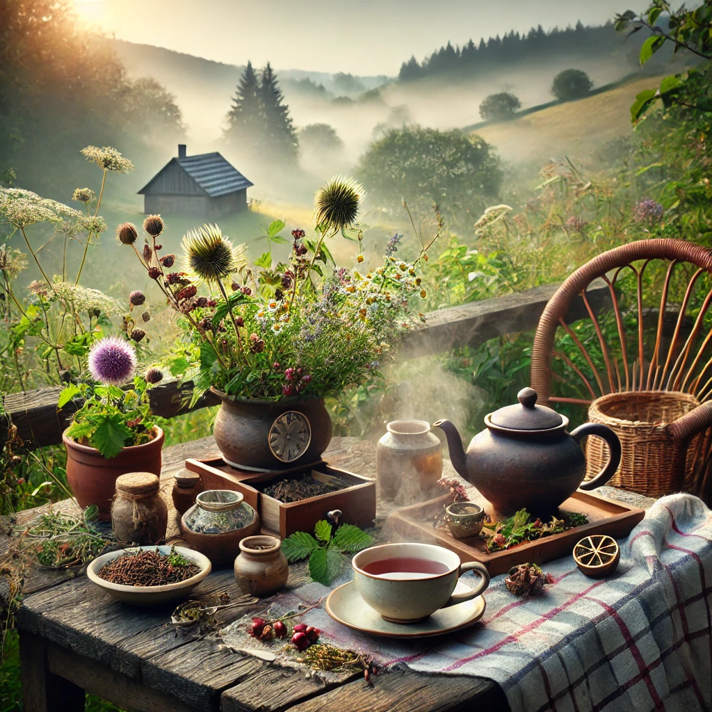 Preparación del té